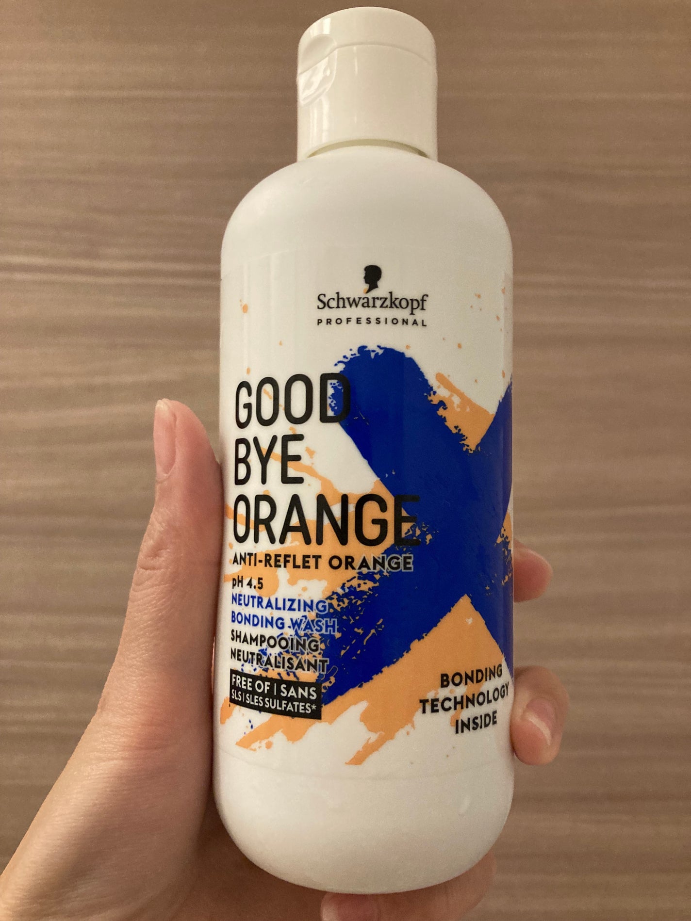 グッバイ オレンジ カラーシャンプー/シュワルツコフ プロフェッショナル/サロンシャンプーを使ったクチコミ(4枚目)