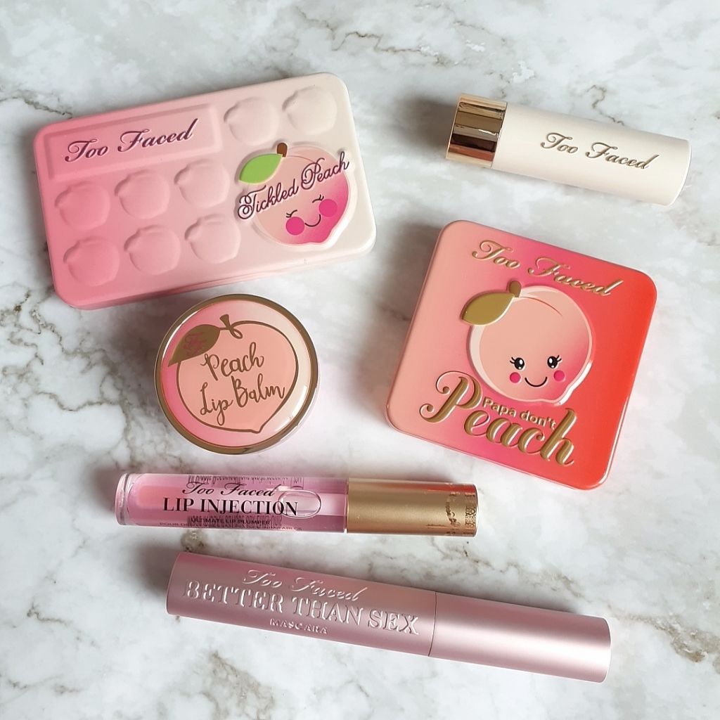 ピーチリップバーム モイスチャー/Too Faced/リップバームを使ったクチコミ（2枚目）