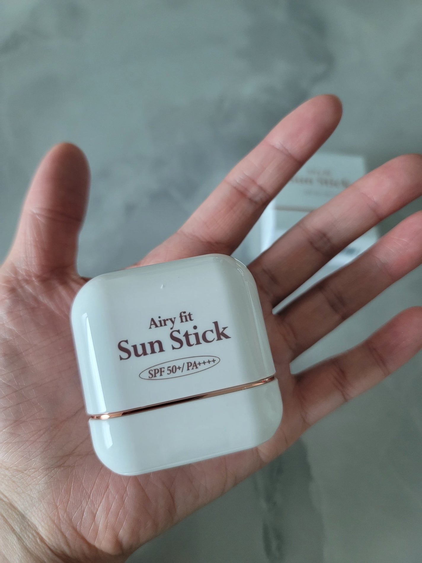 エアリーフィットサンスティック/KAHI/日焼け止めスティックを使ったクチコミ(1枚目)