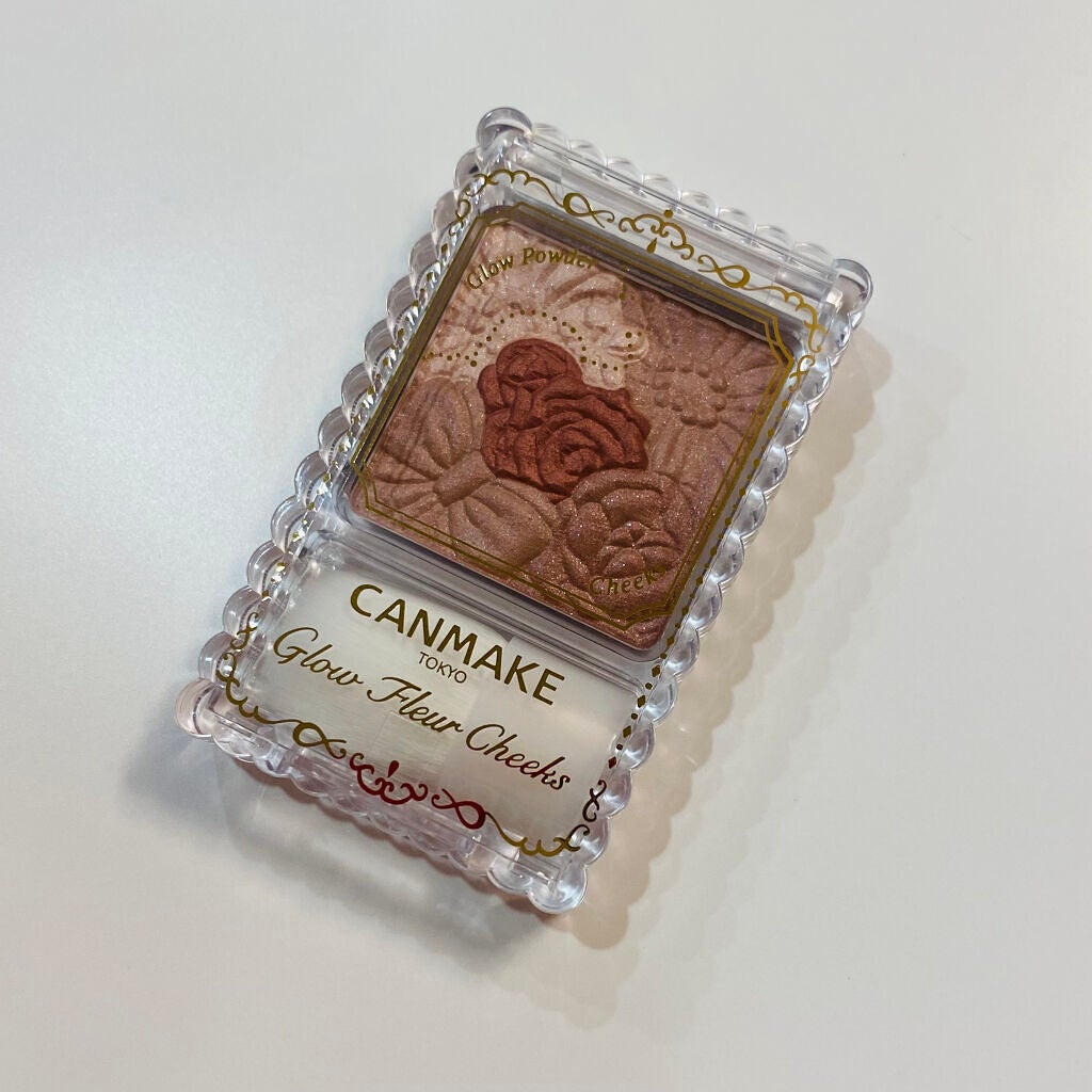 グロウフルールチークス/キャンメイク/パウダーチークを使ったクチコミ(5枚目)