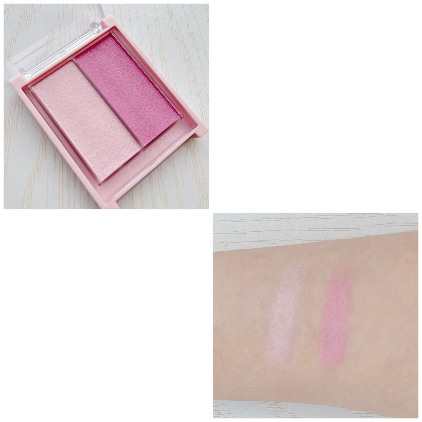 フェイスグロウカラー/CEZANNE/クリームハイライトを使ったクチコミ(3枚目)