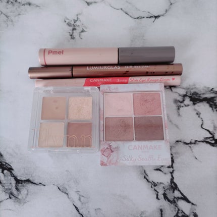 シルキースフレアイズ/キャンメイク/アイシャドウパレットを使ったクチコミ(4枚目)