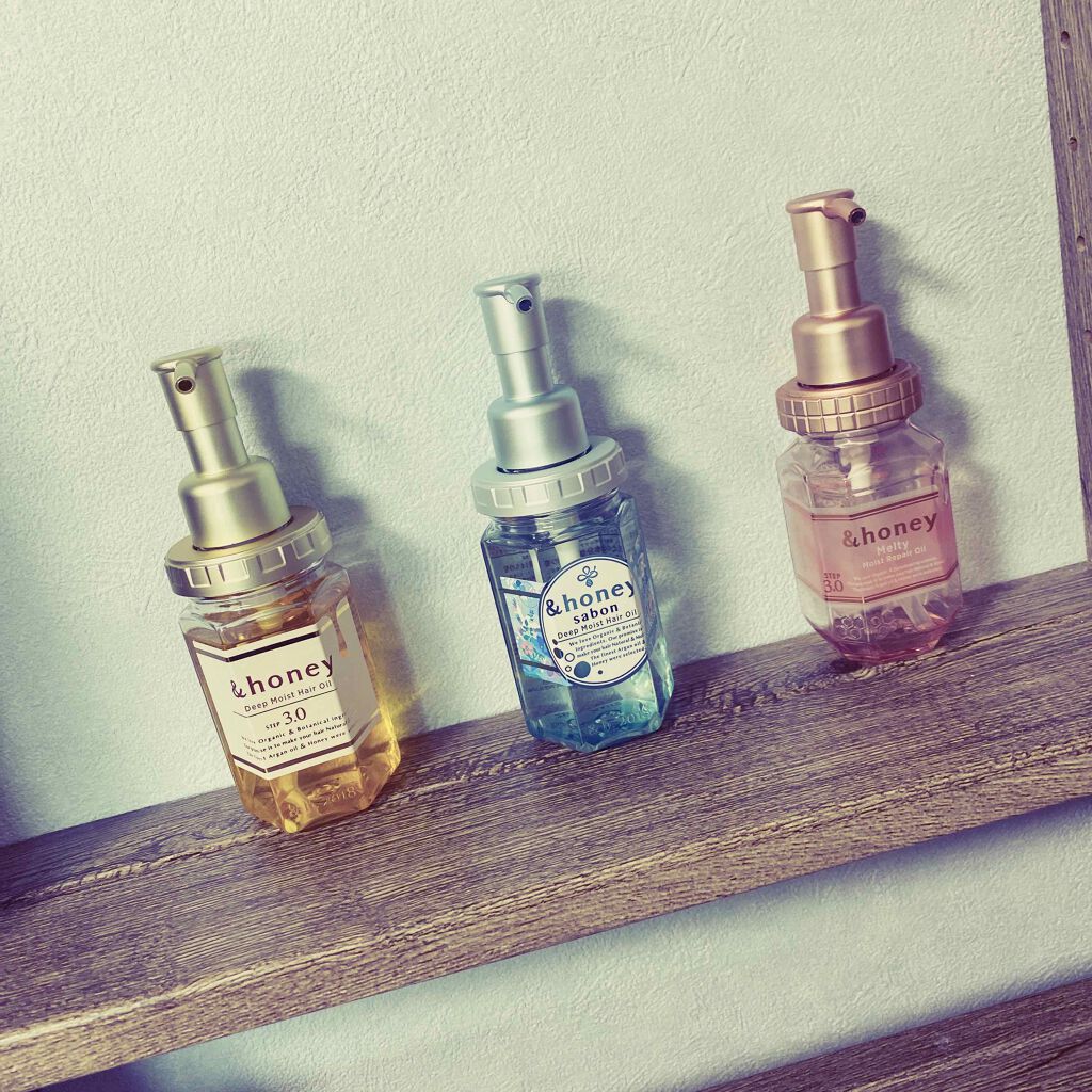 ディープモイスト ヘアオイル3.0/&amp;honey/ヘアオイルを使ったクチコミ（1枚目）