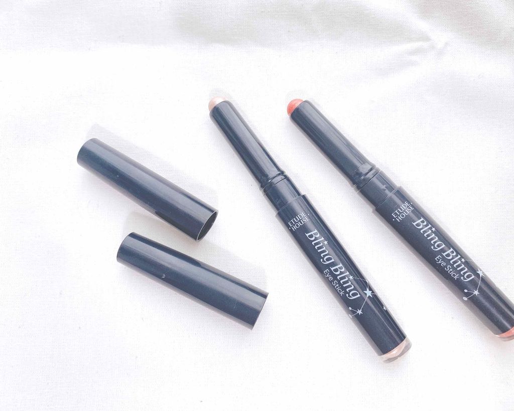 キラキラ アイシャドウ/ETUDE/スティックアイシャドウを使ったクチコミ(1枚目)