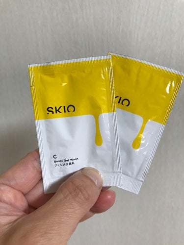 SKIO VC ブーストジェルウォッシュのクチコミ「VCトライアルセットに入っているサシェットを使用しました。
 
トライアルキットは、
導入美容.....」（1枚目）