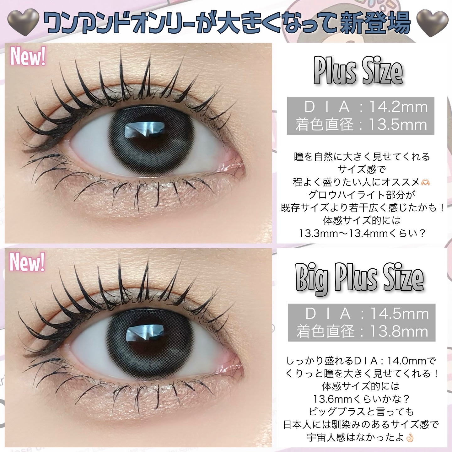 One&Only Kristin Plus/Hapa kristin/カラーコンタクトレンズを使ったクチコミ（2枚目）