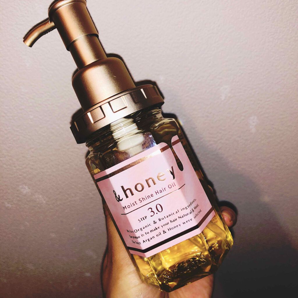 モイストシャイン ヘアオイル3.0/&honey/ヘアオイルを使ったクチコミ(1枚目)