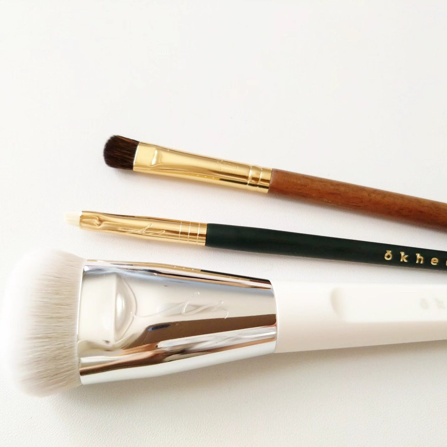 okhee 白玉ファンデーションブラシ/SOOA DOR/メイクブラシを使ったクチコミ(3枚目)
