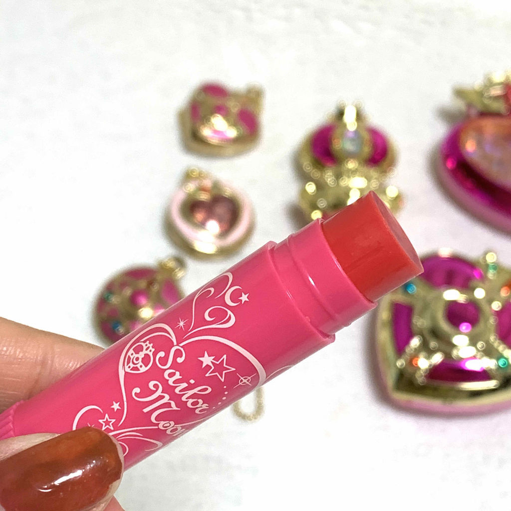 ミラクルロマンス スパイラルハートムーンロッドリップクリーム/クレアボーテ/リップクリームを使ったクチコミ（2枚目）