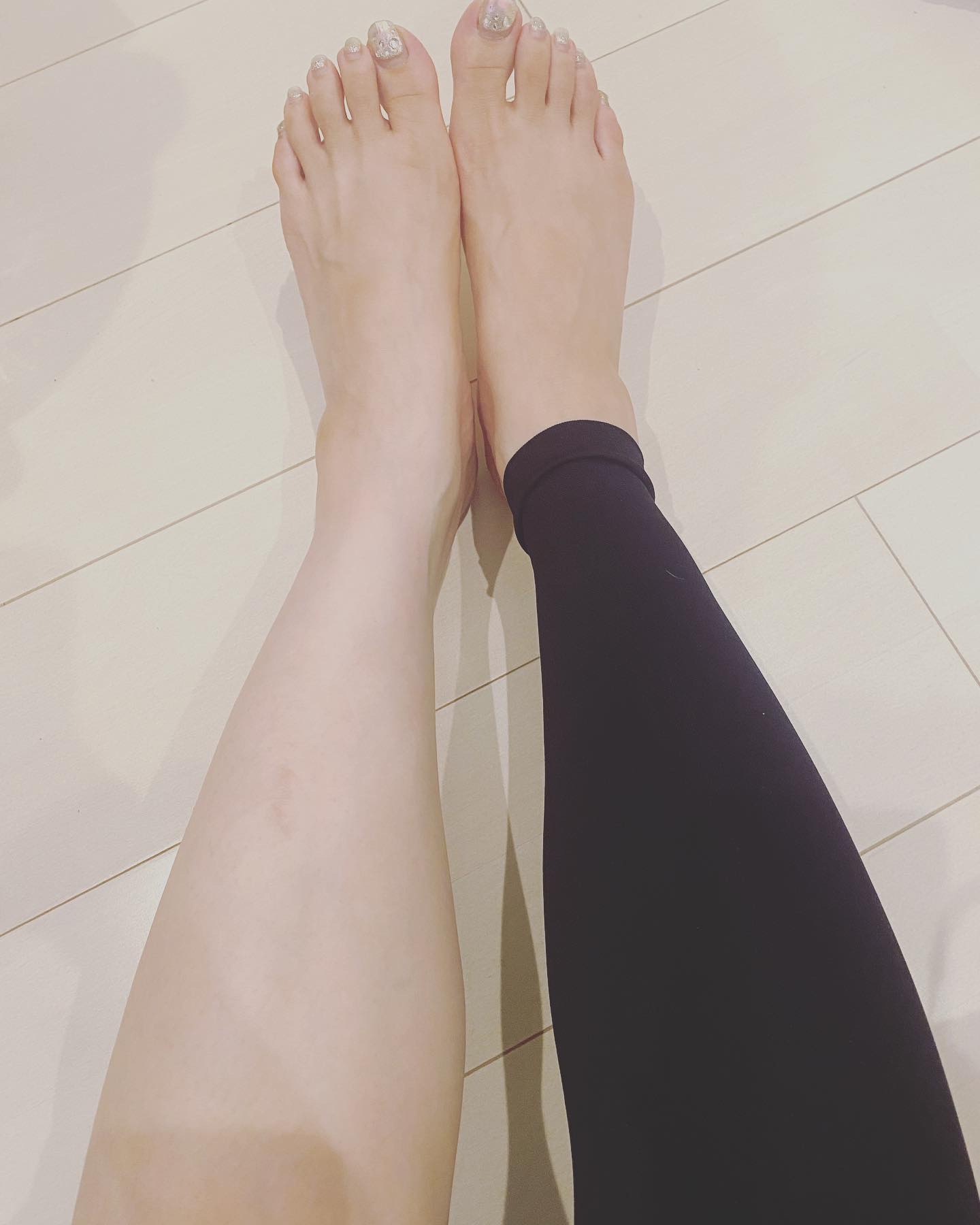 スリムレギンス color+/BELMISE/着圧ソックス・レギンスを使ったクチコミ（3枚目）