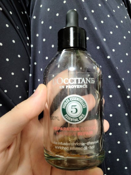 ファイブハーブス リペアリングインテンシヴオイル/L'OCCITANE/ヘアオイルを使ったクチコミ(1枚目)