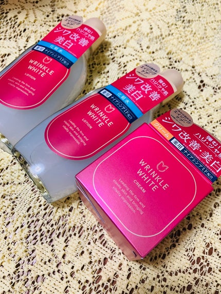 薬用リンクルホワイトクリーム/明色/フェイスクリームを使ったクチコミ(1枚目)