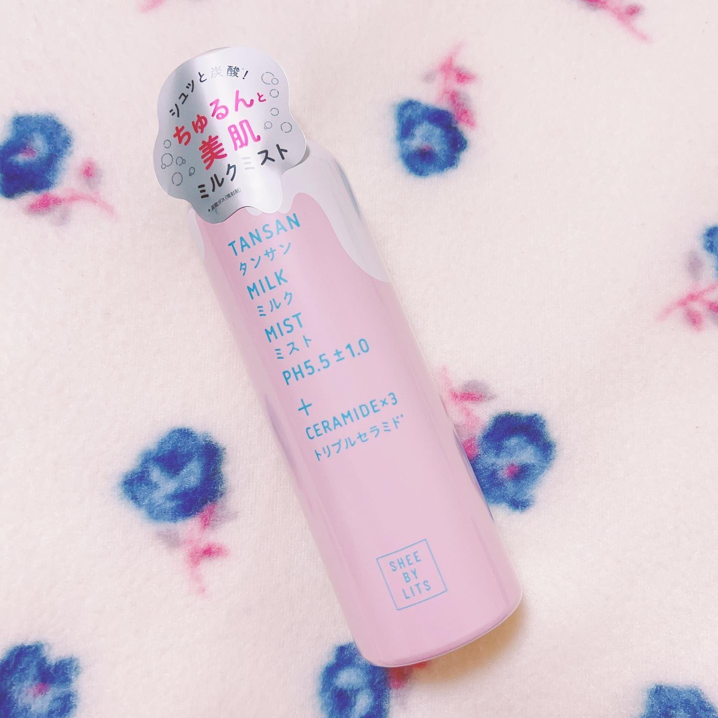 SHEE BY LITS 炭酸ミルクミスト/リッツ/ミスト状化粧水を使ったクチコミ（1枚目）