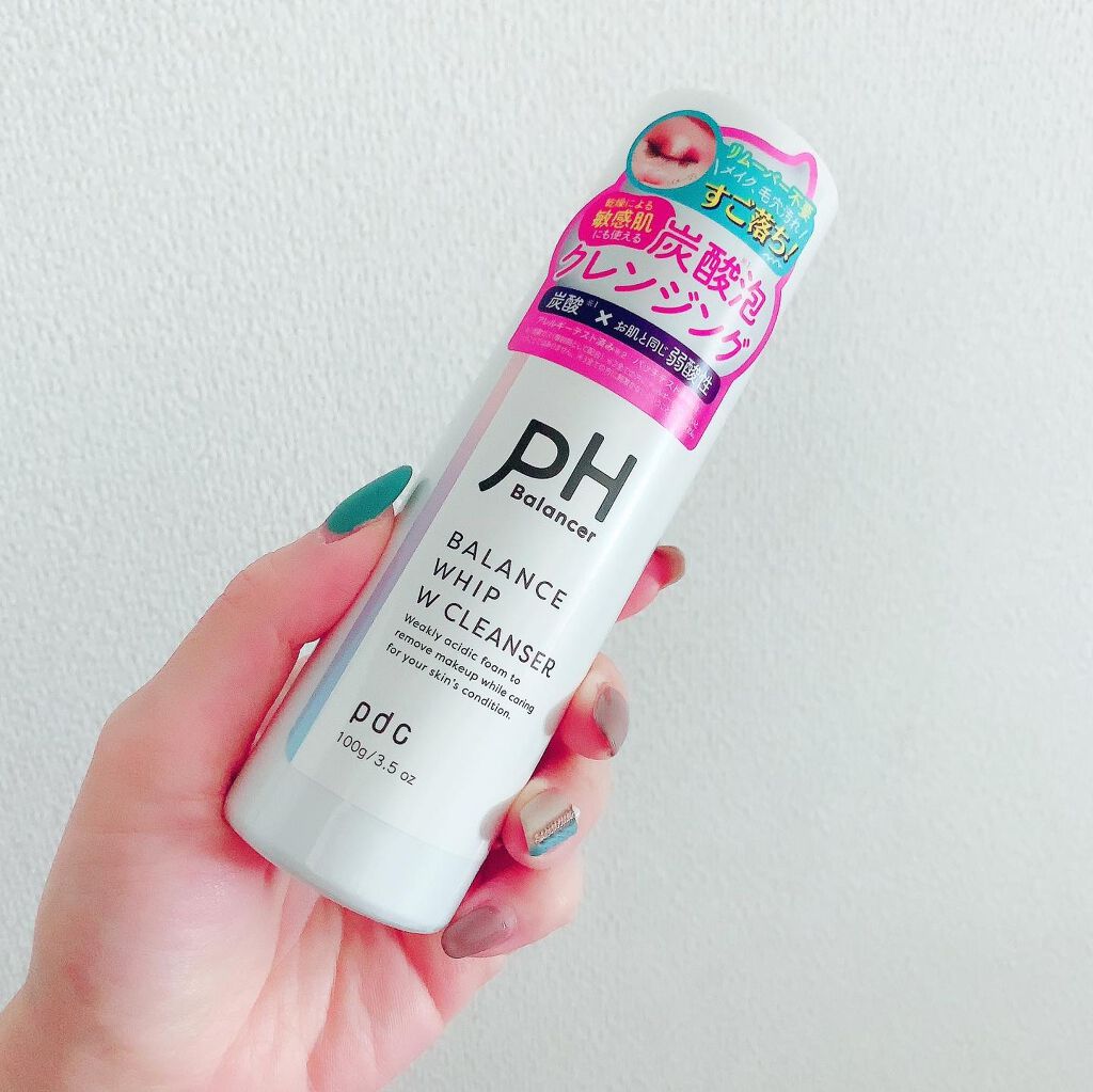 ピーエイチバランサー BホイップWクレンザー/pdc/泡洗顔を使ったクチコミ(1枚目)