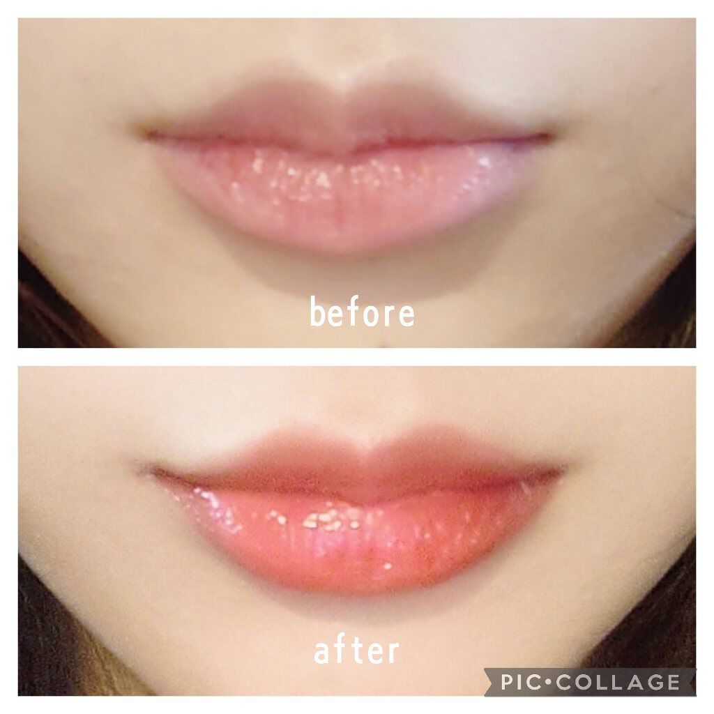 ウォータリーティントリップ/CEZANNE/リップティントを使ったクチコミ（3枚目）