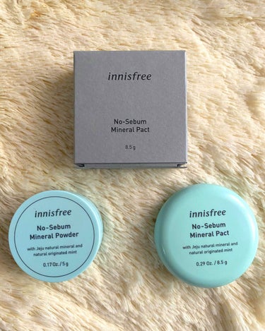 ノーセバム ミネラルパクト N/innisfree/プレストパウダーを使ったクチコミ（1枚目）