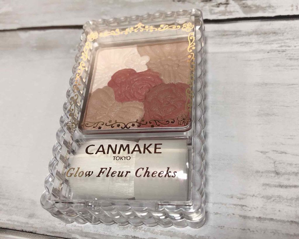 グロウフルールチークス/キャンメイク/パウダーチークを使ったクチコミ（1枚目）