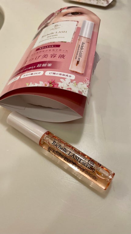 リシェルラッシュセラム/Richelle LASH serum/まつげ美容液を使ったクチコミ(1枚目)