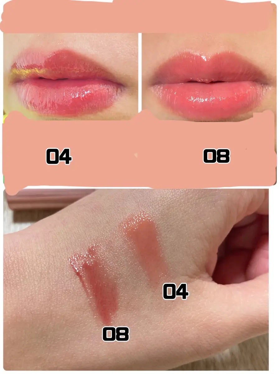 ヴィーガナイズコラーゲンリップガラスバーム/Veganize/リップグロスを使ったクチコミ(2枚目)