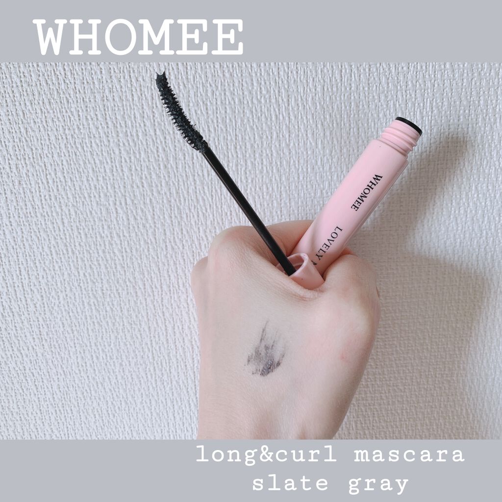 ロング＆カールマスカラ/WHOMEE/マスカラを使ったクチコミ（1枚目）