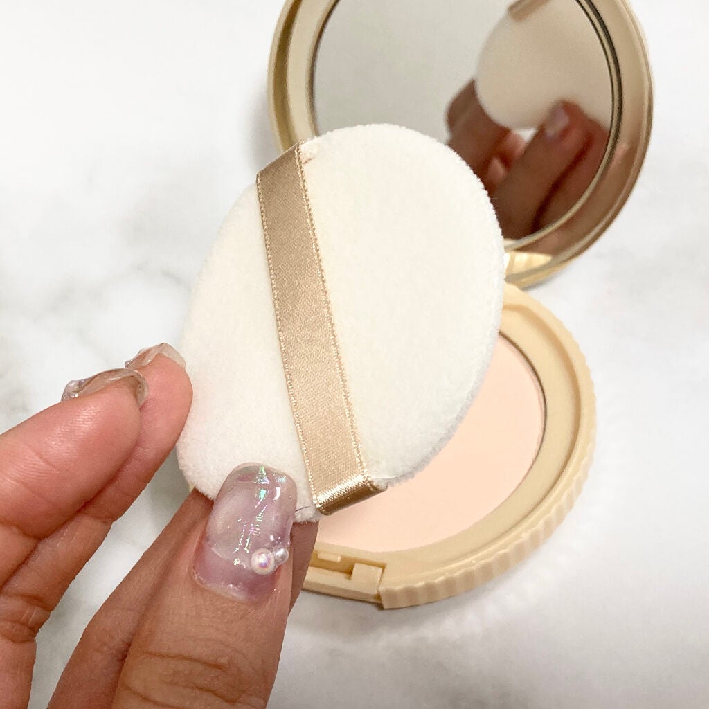 【旧品】マシュマロフィニッシュパウダー/キャンメイク/プレストパウダーを使ったクチコミ(5枚目)