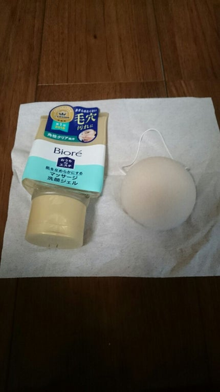 天然こんにゃくパフ/DAISO/その他スキンケアグッズを使ったクチコミ(1枚目)