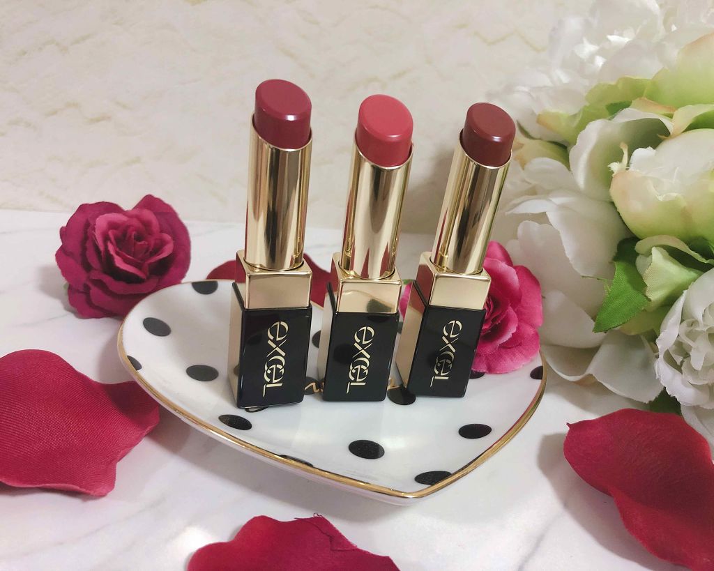 グレイズバームリップ/excel/口紅を使ったクチコミ(1枚目)