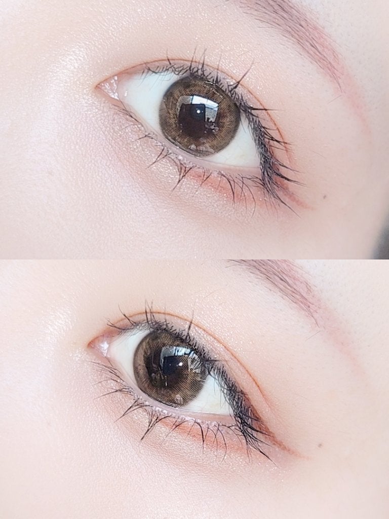 ビタースイートクリスティン/Hapa kristin/カラーコンタクトレンズを使ったクチコミ(4枚目)