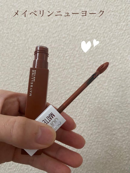 SPステイ マットインク/MAYBELLINE NEW YORK/口紅を使ったクチコミ(1枚目)