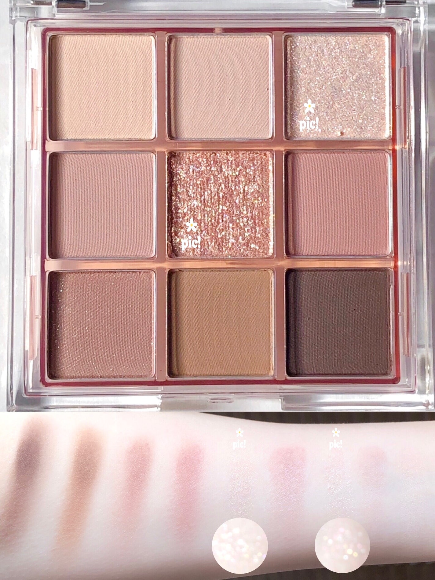 KEYBO FALL IN LOVE SHADOW PALETTE/keybo/アイシャドウパレットを使ったクチコミ(2枚目)