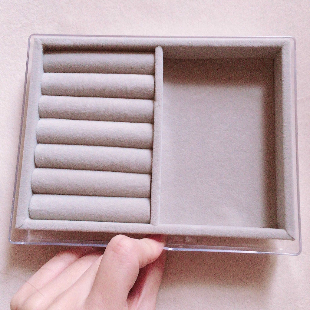 3段式クリアーケース/DAISO/その他化粧小物を使ったクチコミ(2枚目)