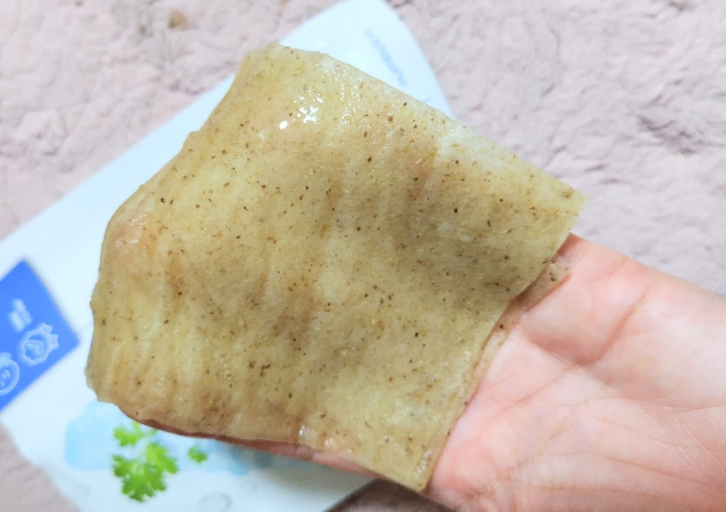 4番 ひんやりクーリングシートマスク/numbuzin/シートマスク・パックを使ったクチコミ(3枚目)