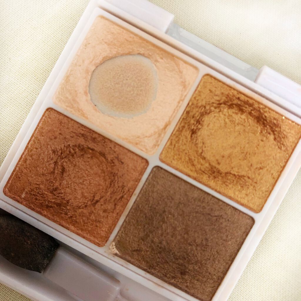 シルキースフレアイズ/キャンメイク/アイシャドウパレットを使ったクチコミ（2枚目）