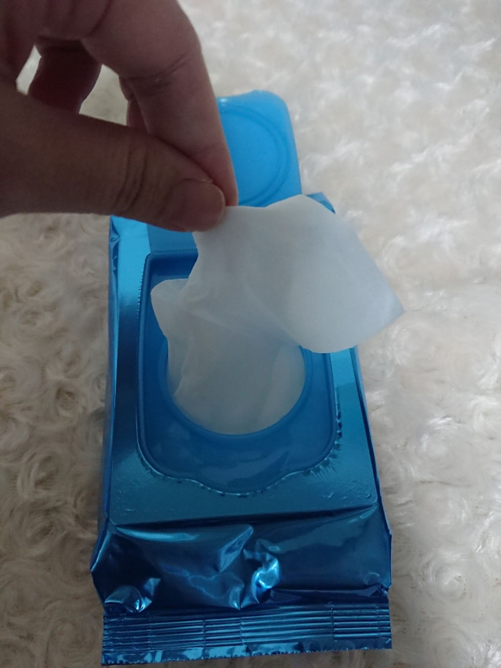 すっぴん磨きクレンジングシート/SENKA（専科）/クレンジングシートを使ったクチコミ（2枚目）