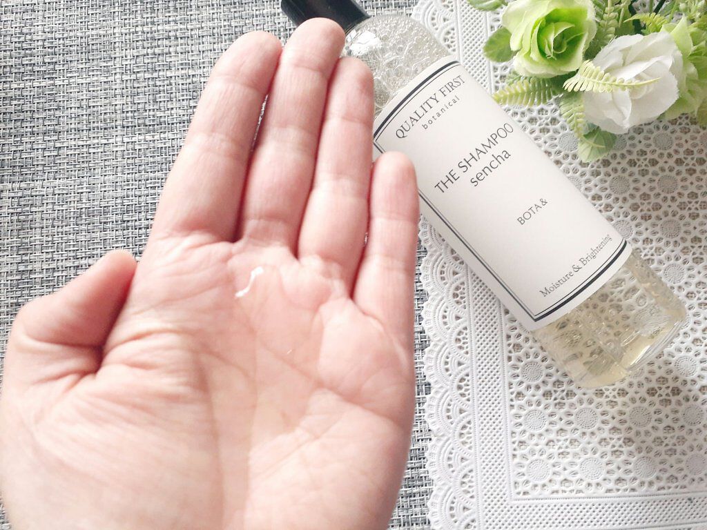 ボタアンド ザ シャンプー <sencha>/クオリティファースト/市販シャンプーを使ったクチコミ（2枚目）