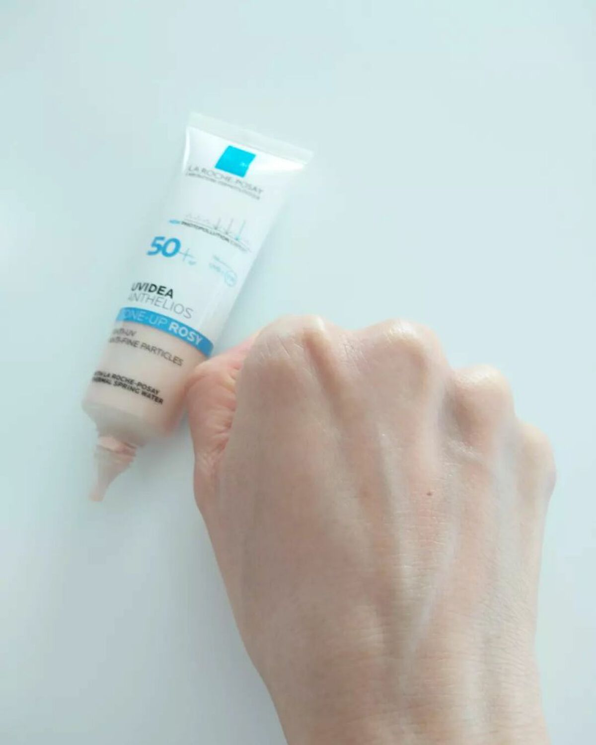 UVイデア XL プロテクショントーンアップ ローズ/ラ ロッシュ ポゼ/日焼け止めクリームを使ったクチコミ（3枚目）