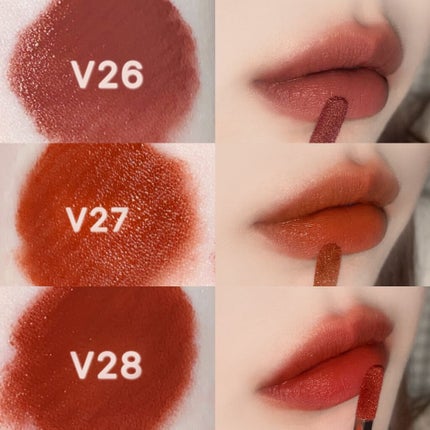 ノワール イン ザ ベルベットティント/MERZY/リップティントを使ったクチコミ(4枚目)