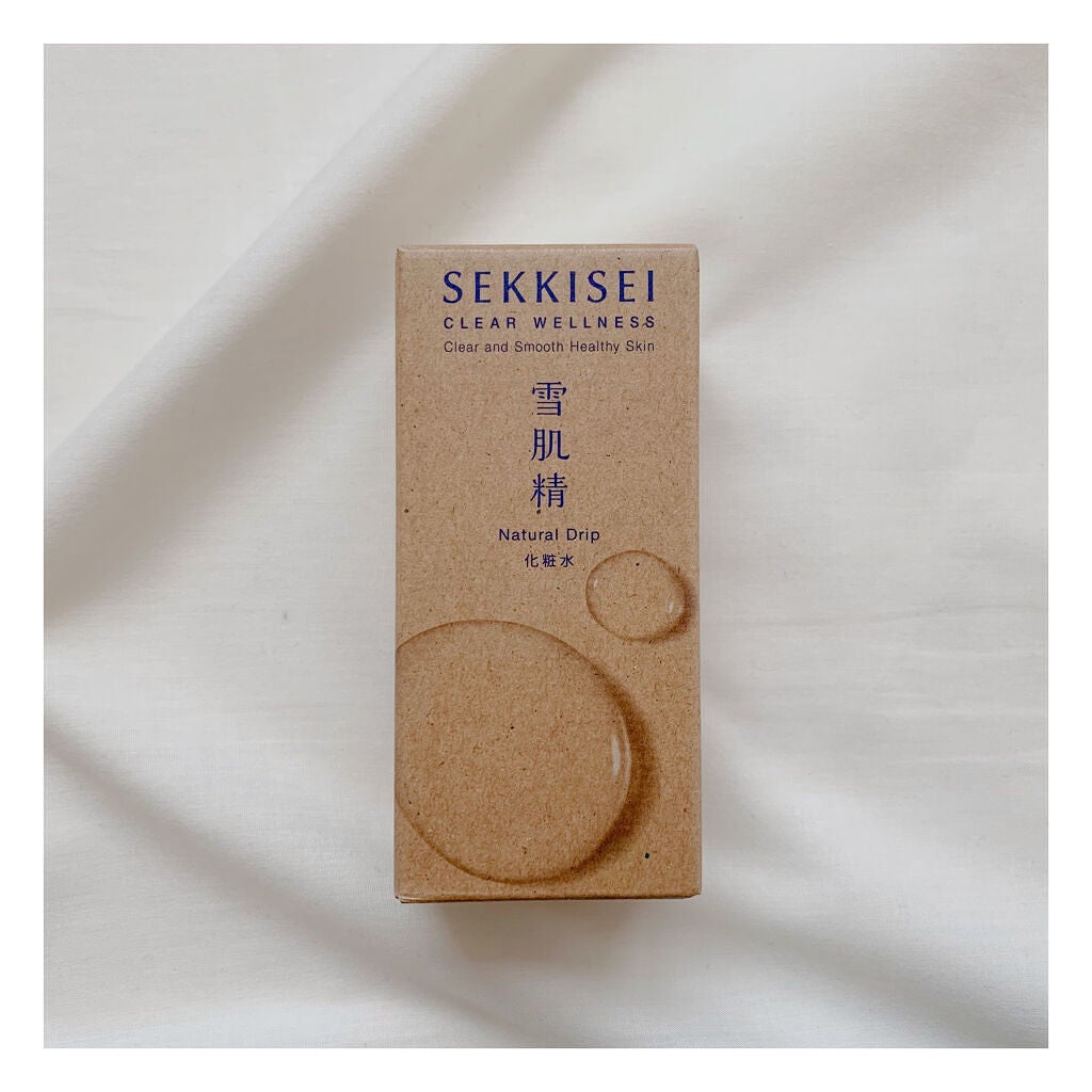クリアウェルネス ナチュラル ドリップ/雪肌精/化粧水を使ったクチコミ(2枚目)