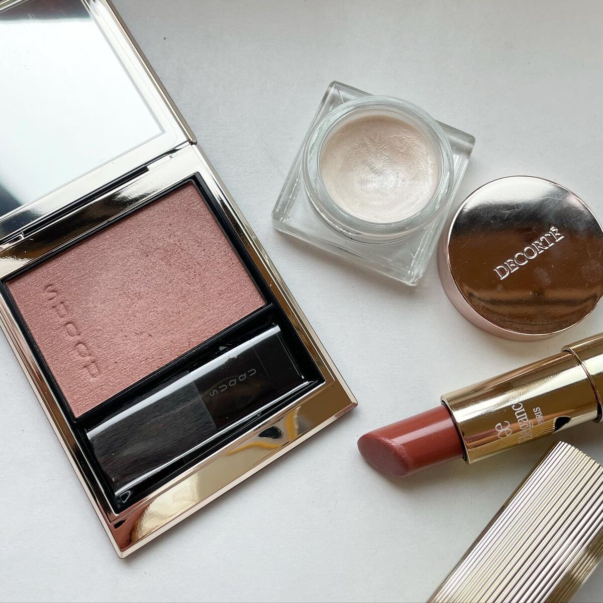 メルティング パウダー ブラッシュ/SUQQU/パウダーチークを使ったクチコミ(3枚目)