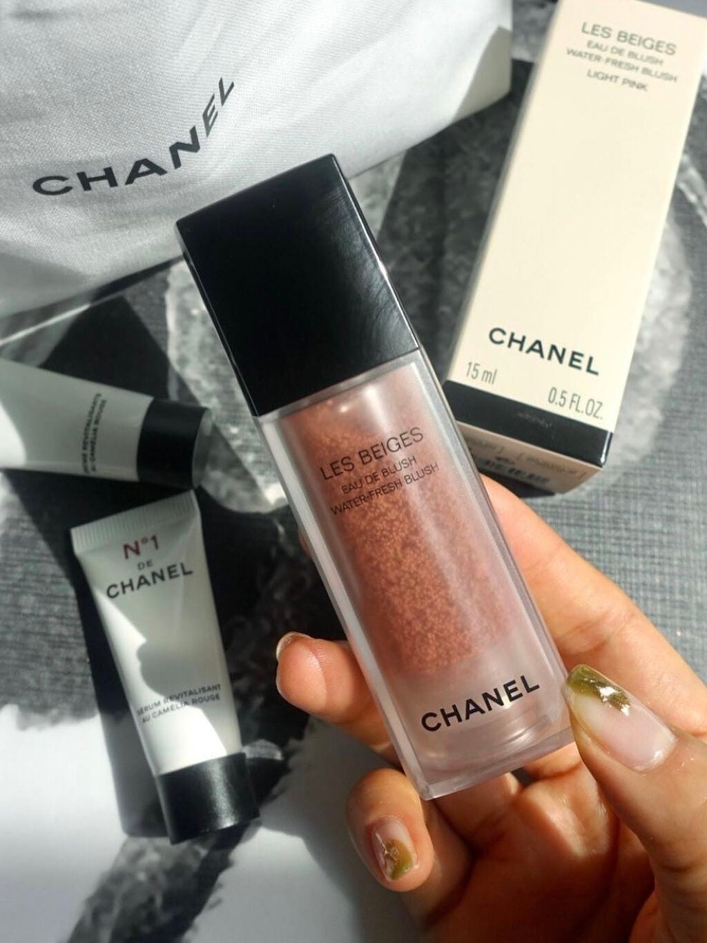 レ ベージュ オー ドゥ ブラッシュ/CHANEL/リキッドチークを使ったクチコミ(1枚目)