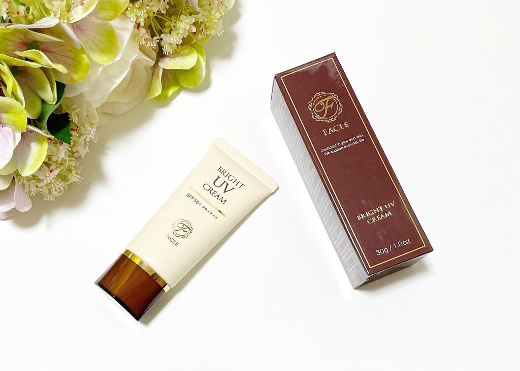 ブライトUVクリーム/Facee/日焼け止めクリームを使ったクチコミ（1枚目）