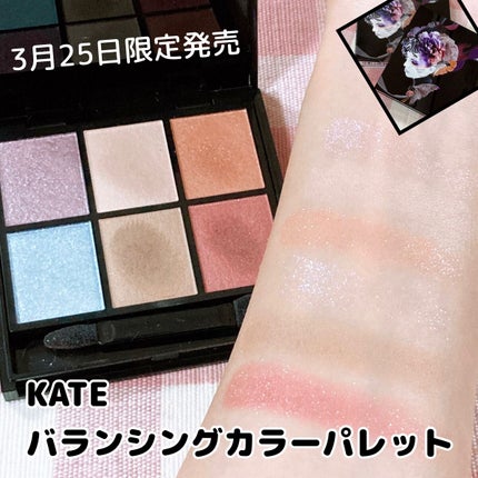 バランシングカラーパレット/KATE/アイシャドウパレットを使ったクチコミ(1枚目)