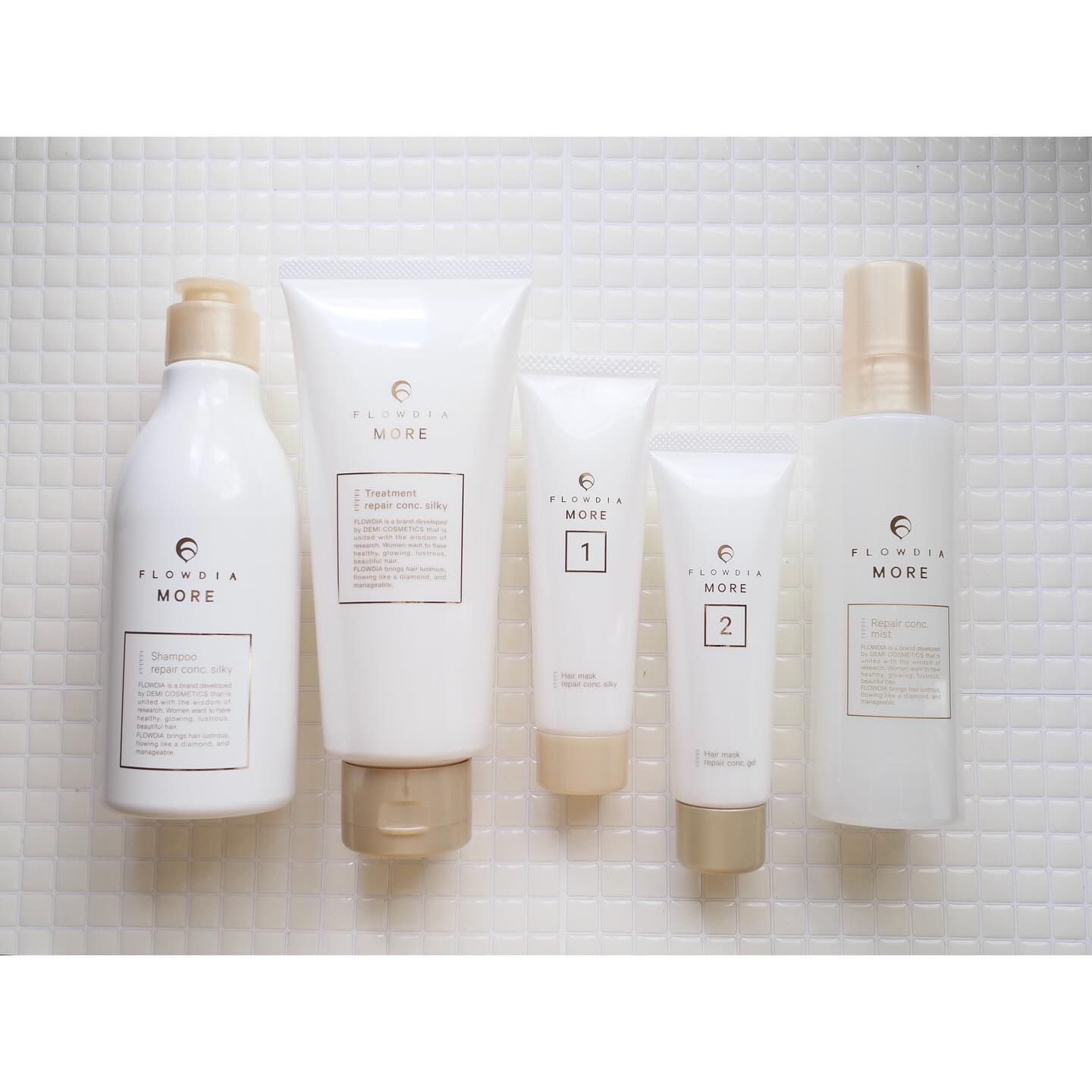 フローディアモア シャンプー リペアコンクメルティー/FLOWDIA/サロンシャンプーを使ったクチコミ（3枚目）