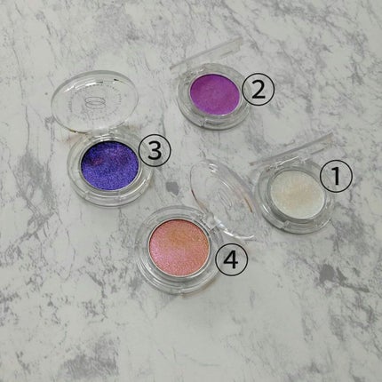 マルチグリッターカラー/ENBAN TOKYO/単色アイシャドウを使ったクチコミ(4枚目)