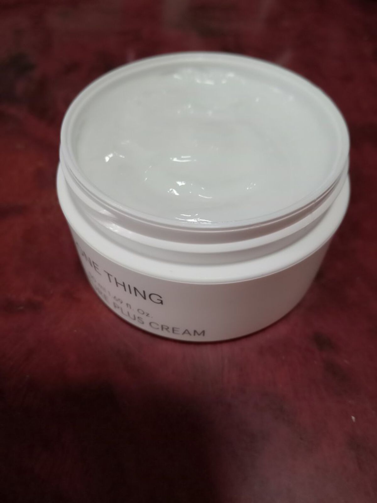 モイスチャープラスクリーム/ONE THING/フェイスクリームを使ったクチコミ（2枚目）