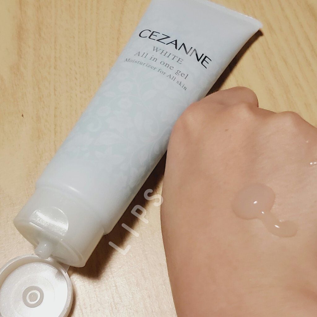 薬用うるおいホワイトニングジェル/CEZANNE/オールインワン化粧品を使ったクチコミ(2枚目)