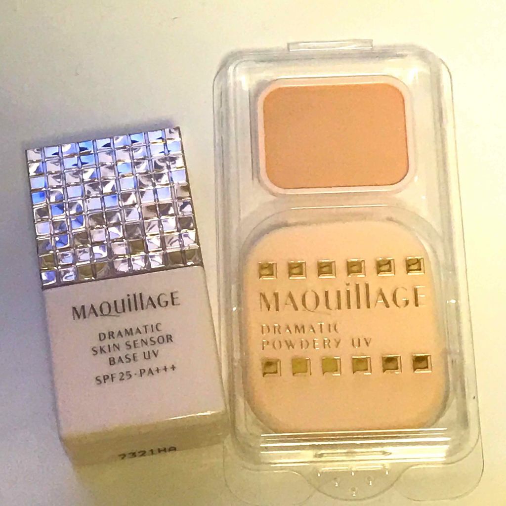 ドラマティックスキンセンサーベース UV/マキアージュ/化粧下地を使ったクチコミ（2枚目）