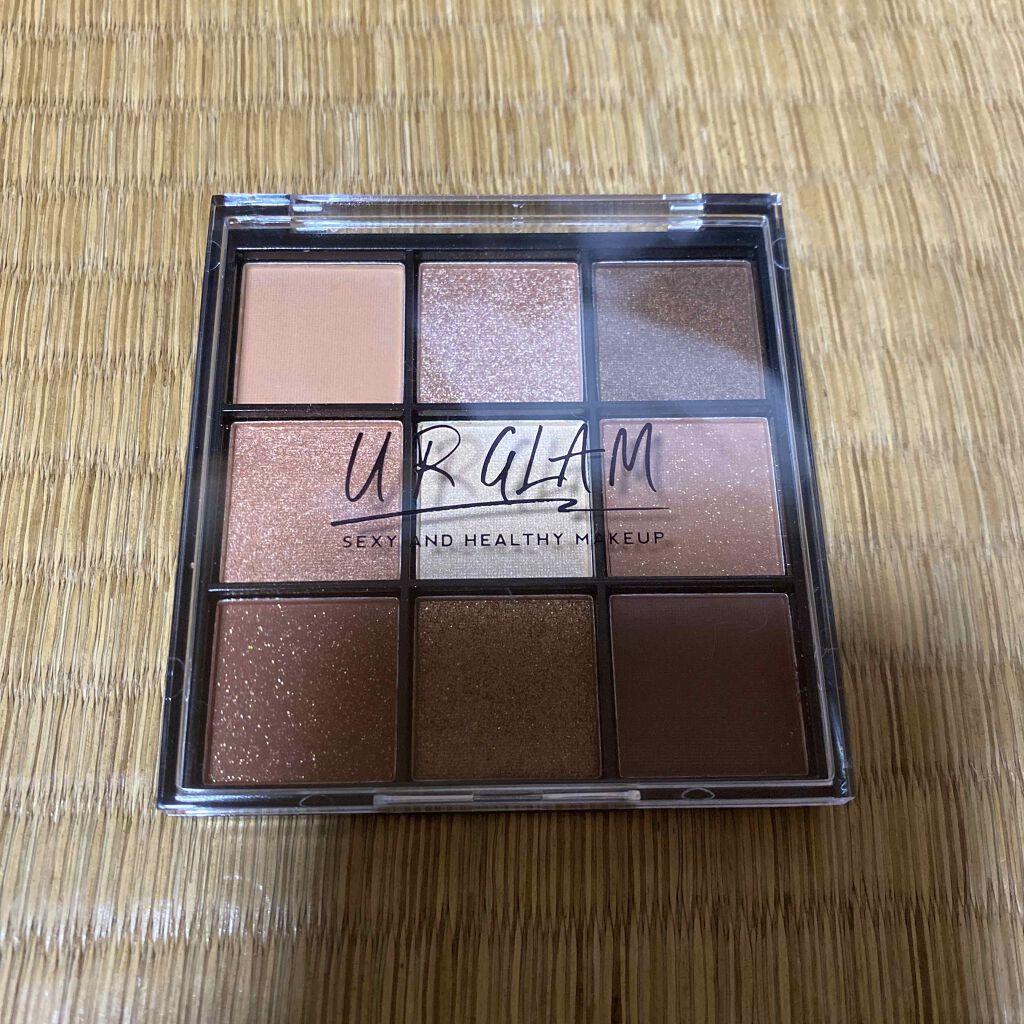 UR GLAM　BLOOMING EYE COLOR PALETTE/U R GLAM/アイシャドウパレットを使ったクチコミ（1枚目）