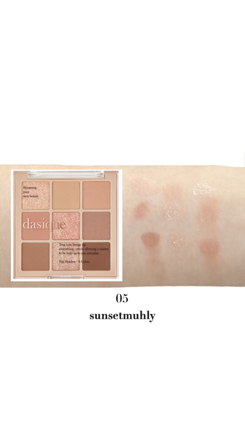 シャドウパレット/dasique/アイシャドウパレットを使ったクチコミ(5枚目)