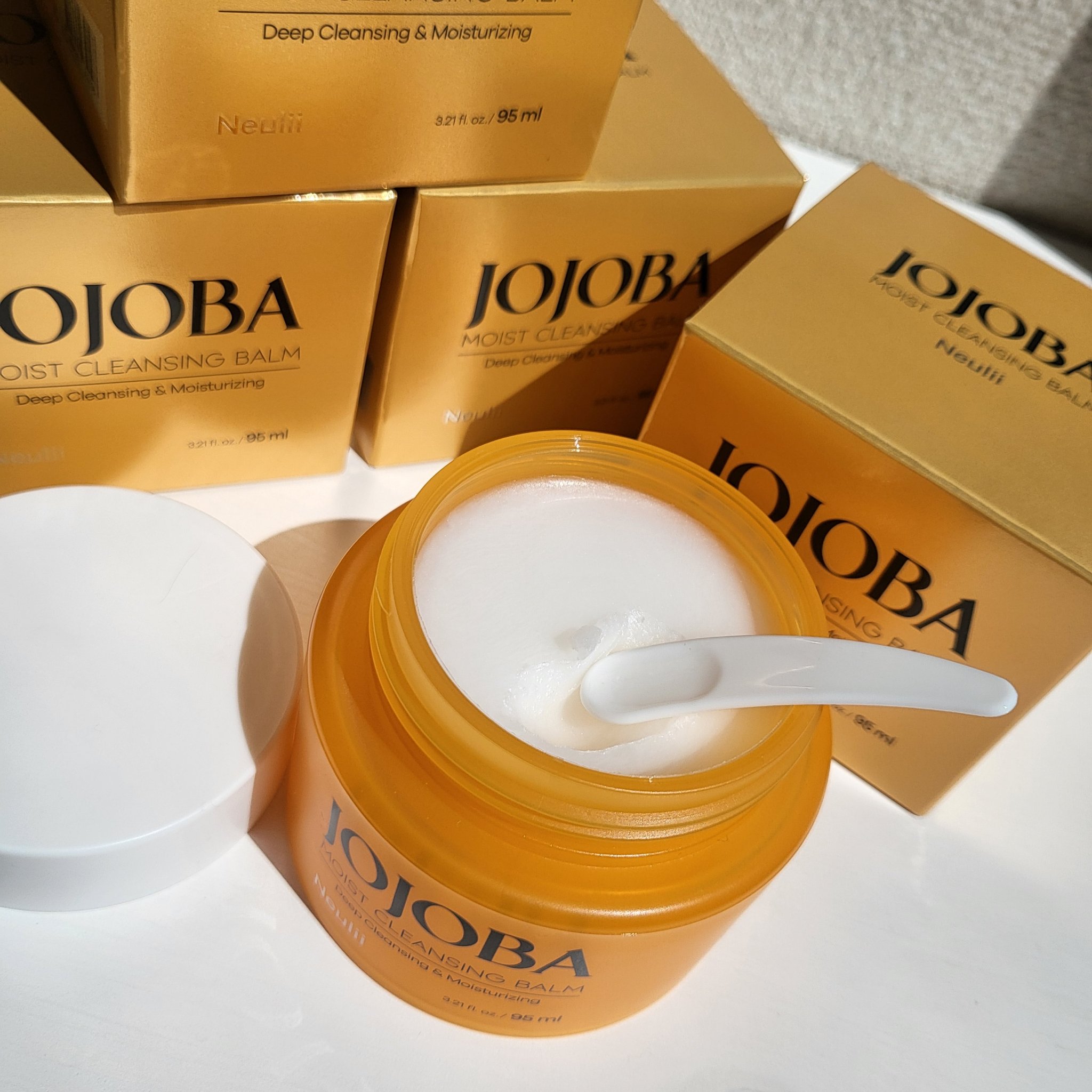 ホホバモイストクレンジングバーム/Neulii/クレンジングバームを使ったクチコミ（3枚目）